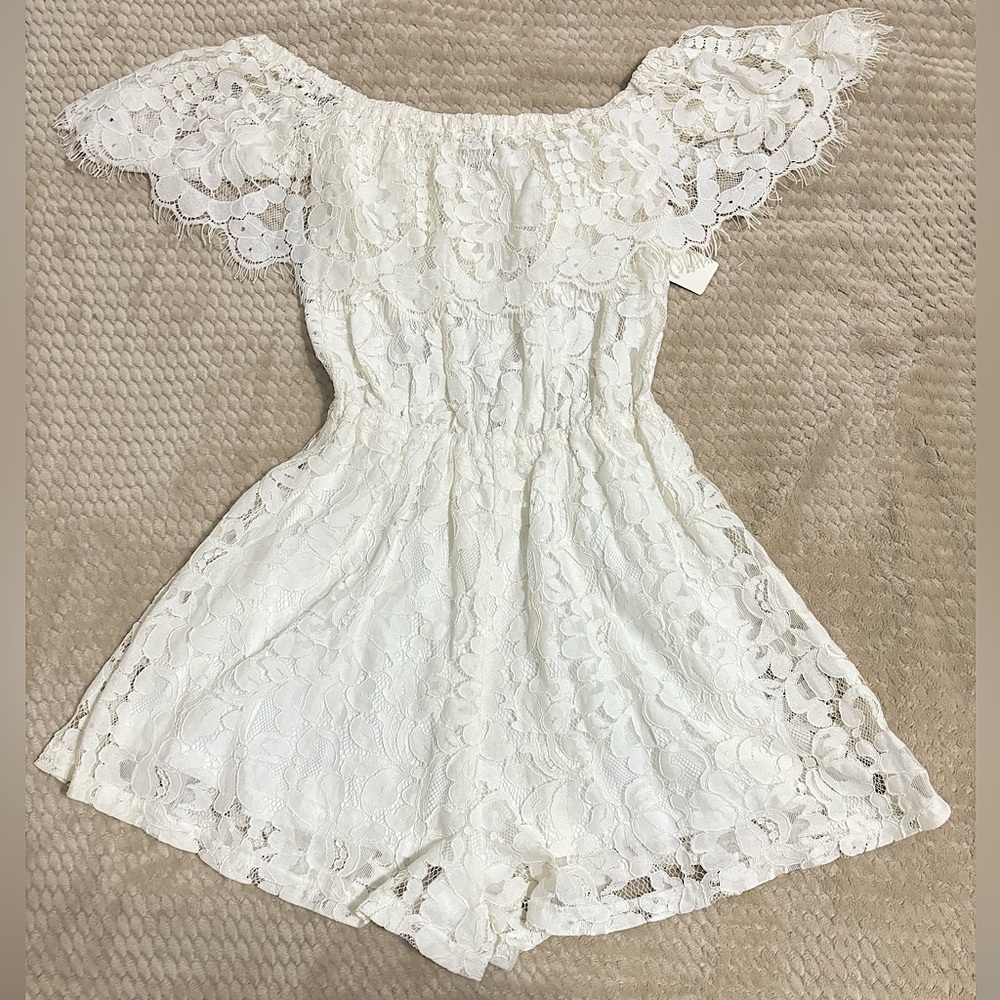 White Romper
